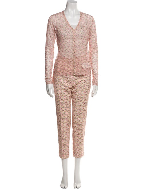 Akris Punto Printed Pant Set