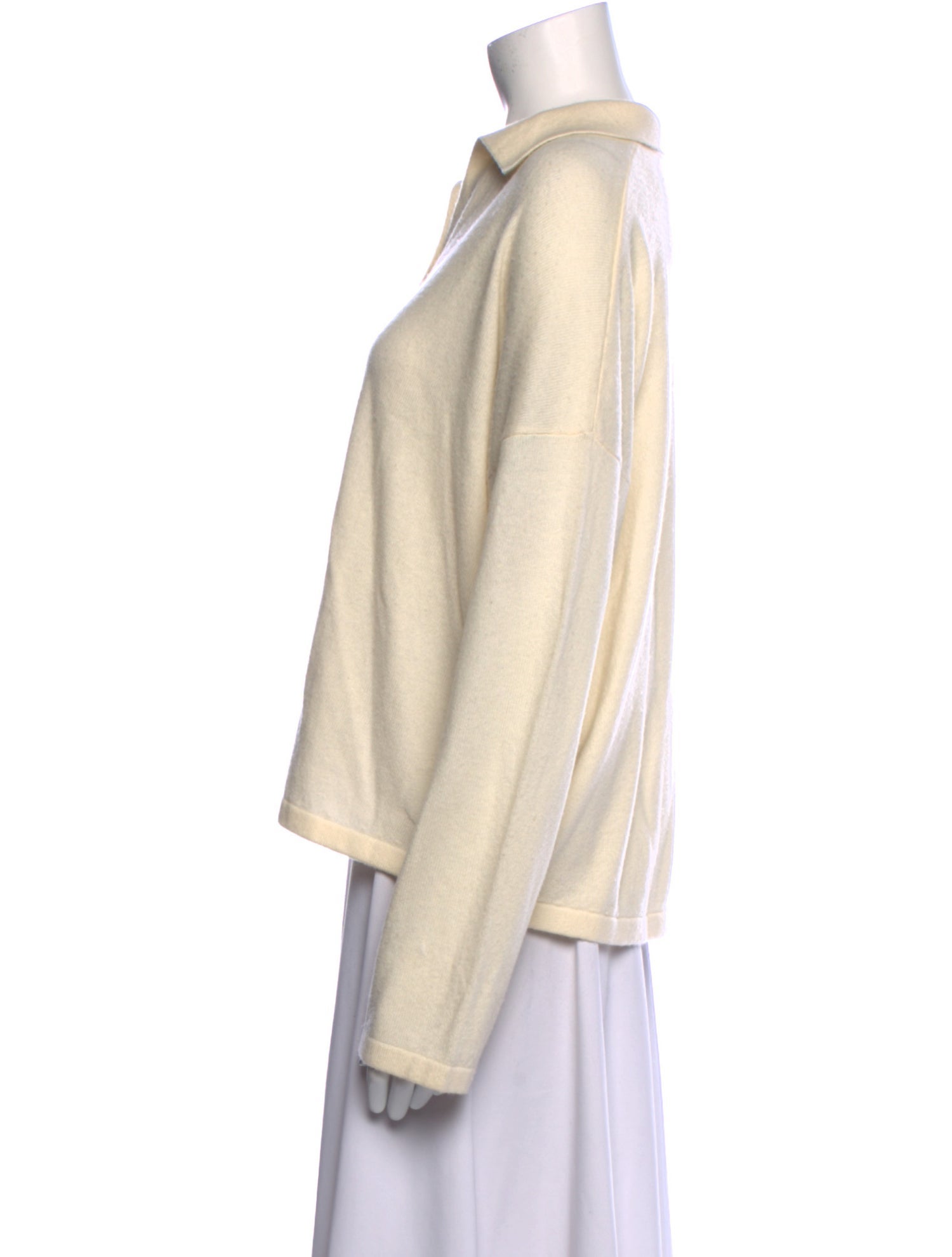 Akris Punto Virgin Wool V-Neck Sweater