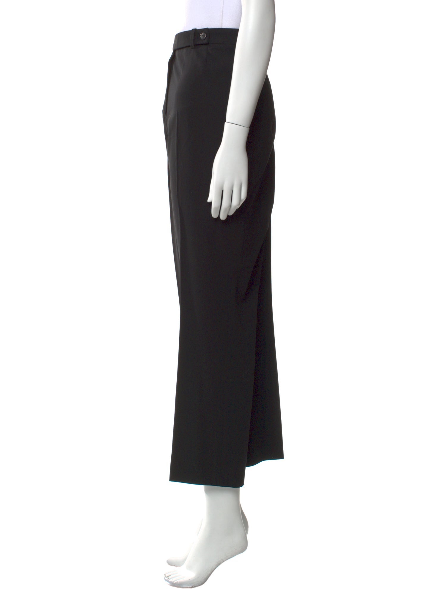 Akris Punto Wool Wide Leg Pants