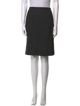 Akris Punto Wool Knee-Length Skirt