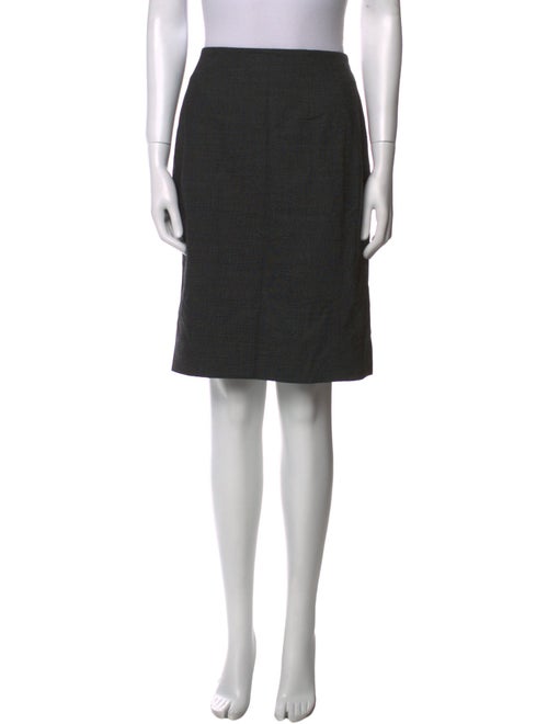 Akris Punto Wool Knee-Length Skirt