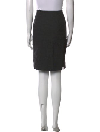 Akris Punto Wool Knee-Length Skirt