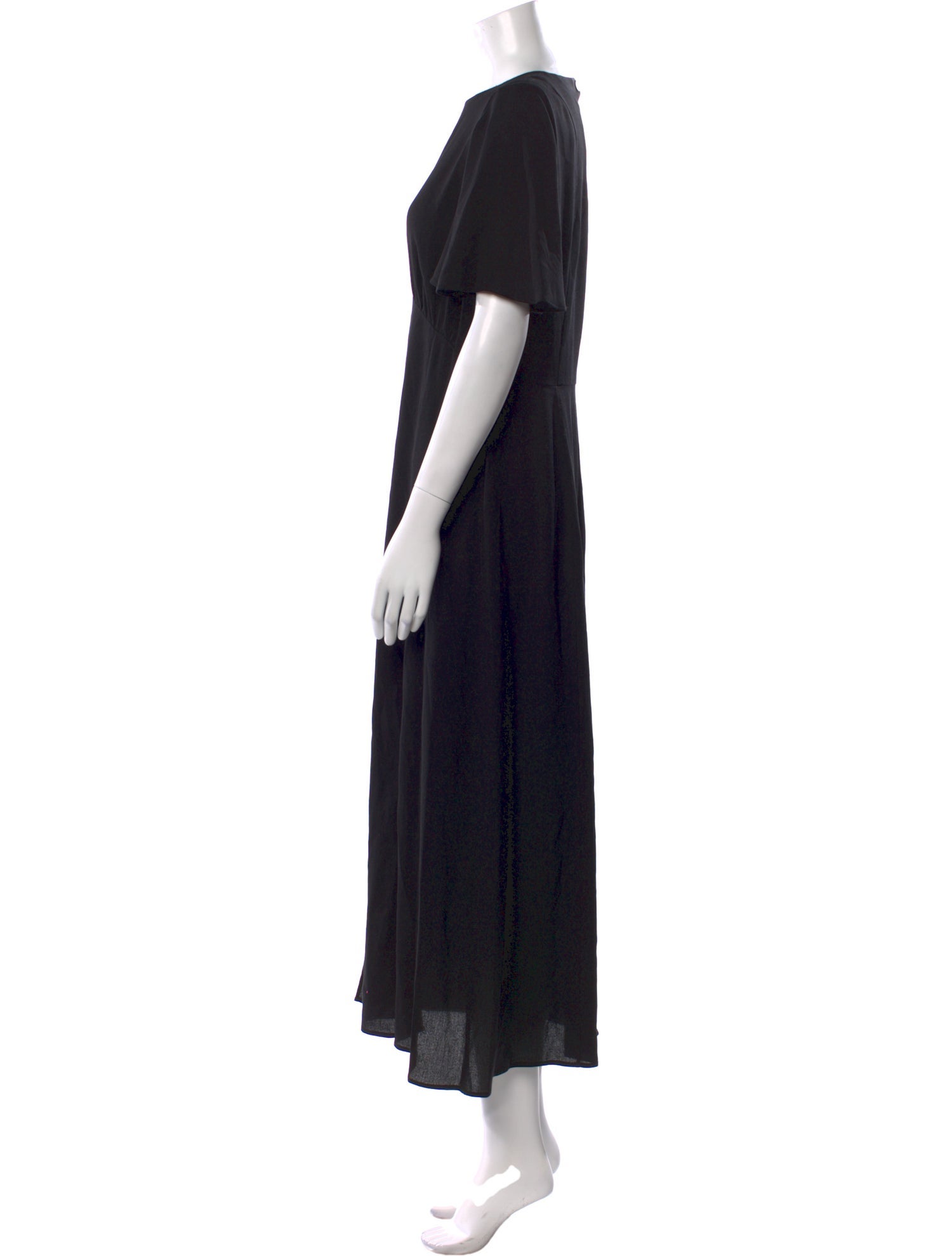 Akris Punto Crew Neck Long Dress