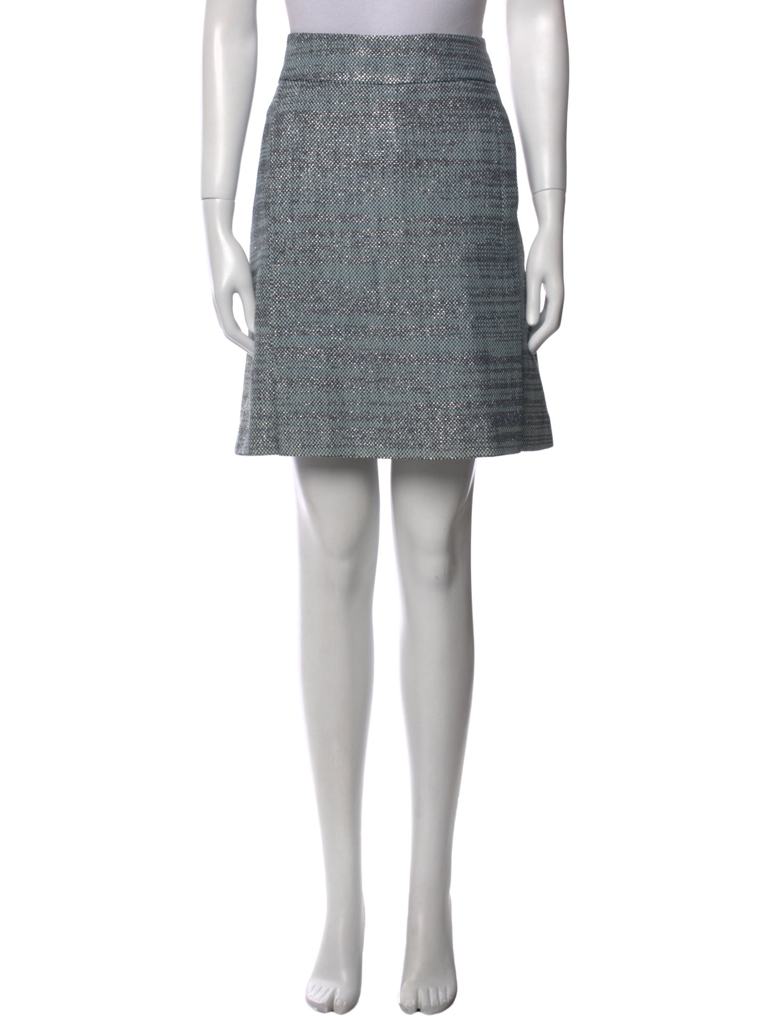 Akris Punto Printed Knee-Length Skirt