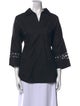 Akris Punto Three-Quarter Sleeve Blouse