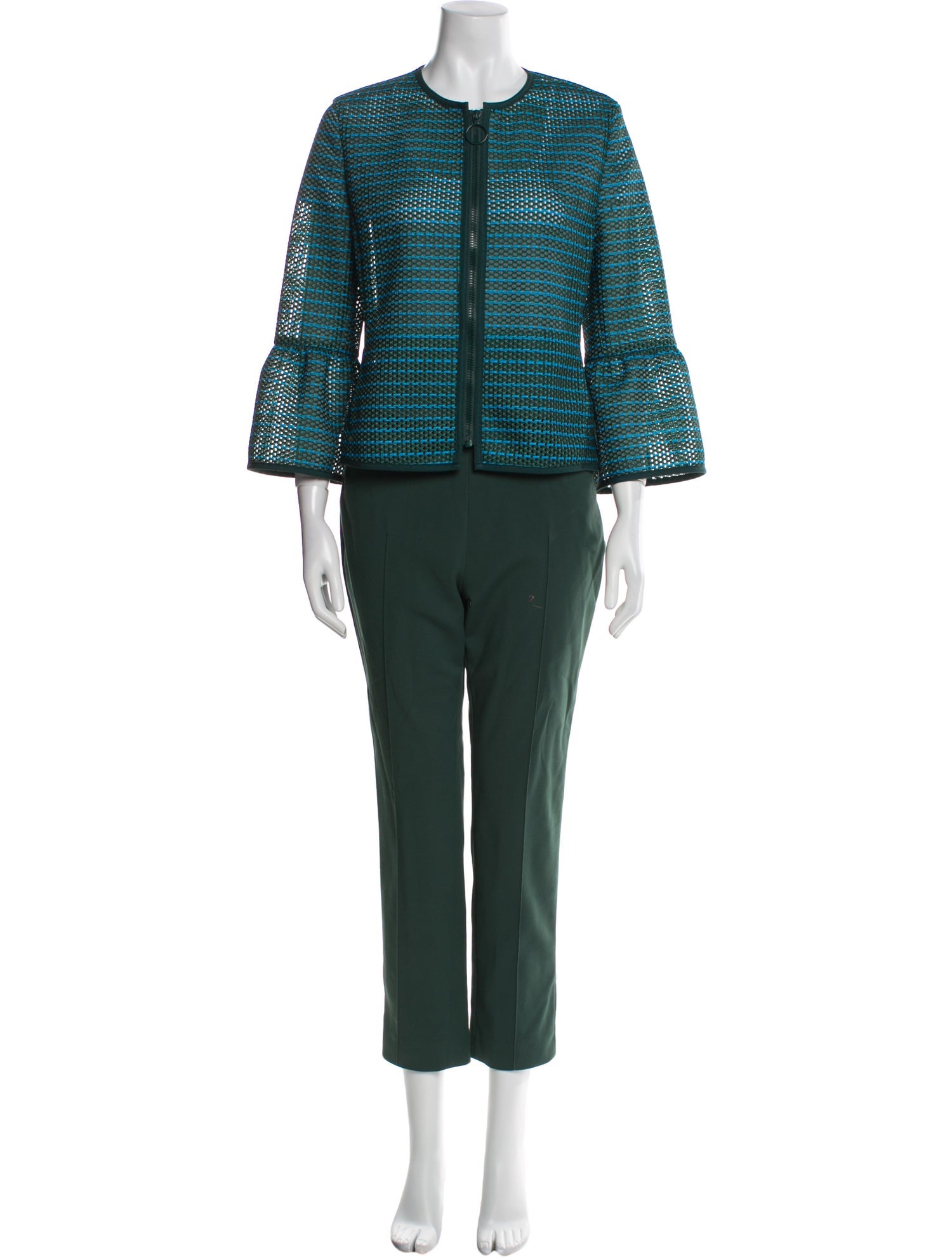 Akris Punto Striped Pant Set