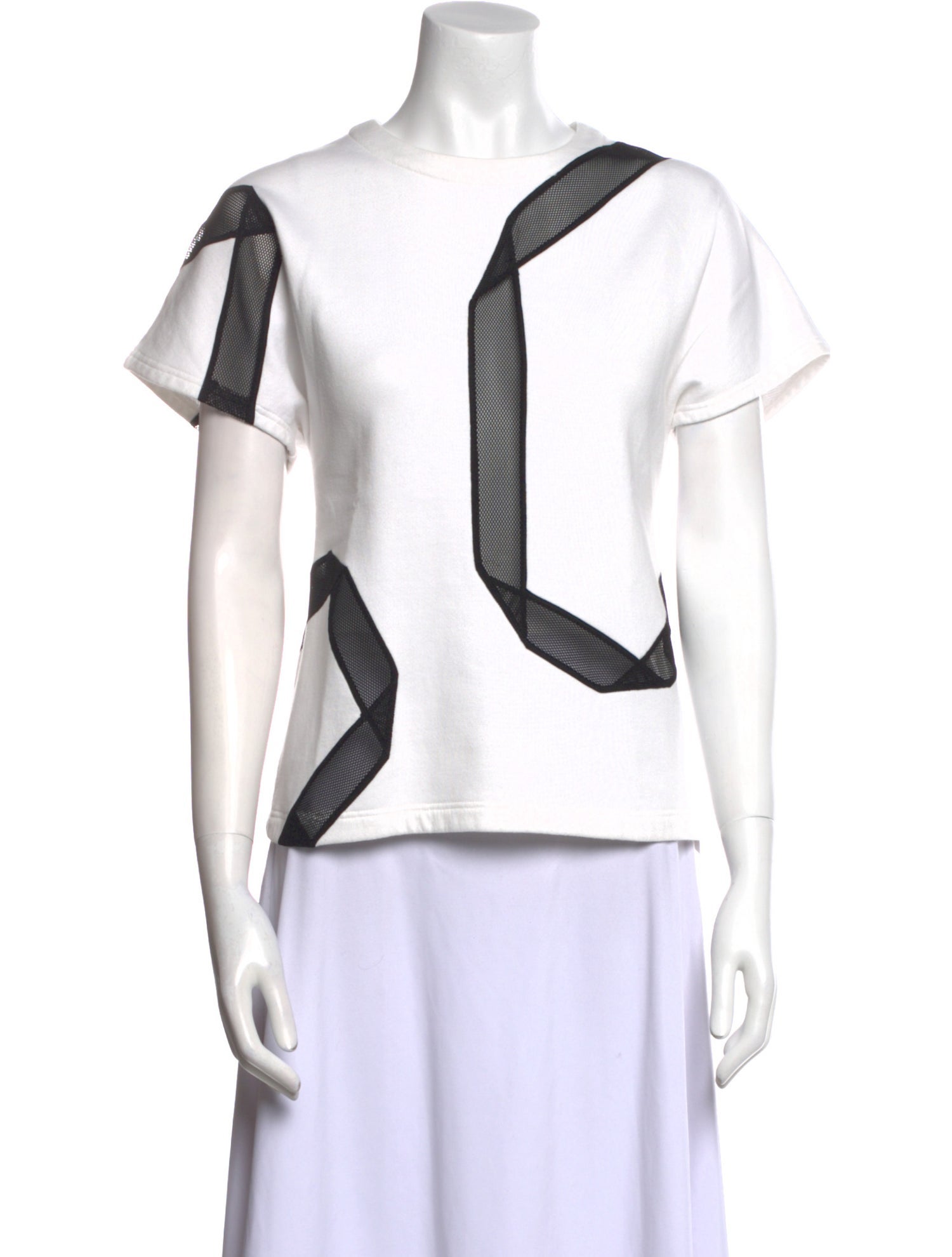 Akris Punto Crew Neck Short Sleeve Top