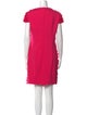 Akris Punto Lace Pattern Knee-Length Dress