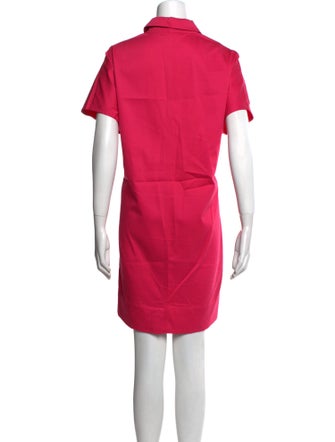 Akris Punto V-Neck Mini Dress