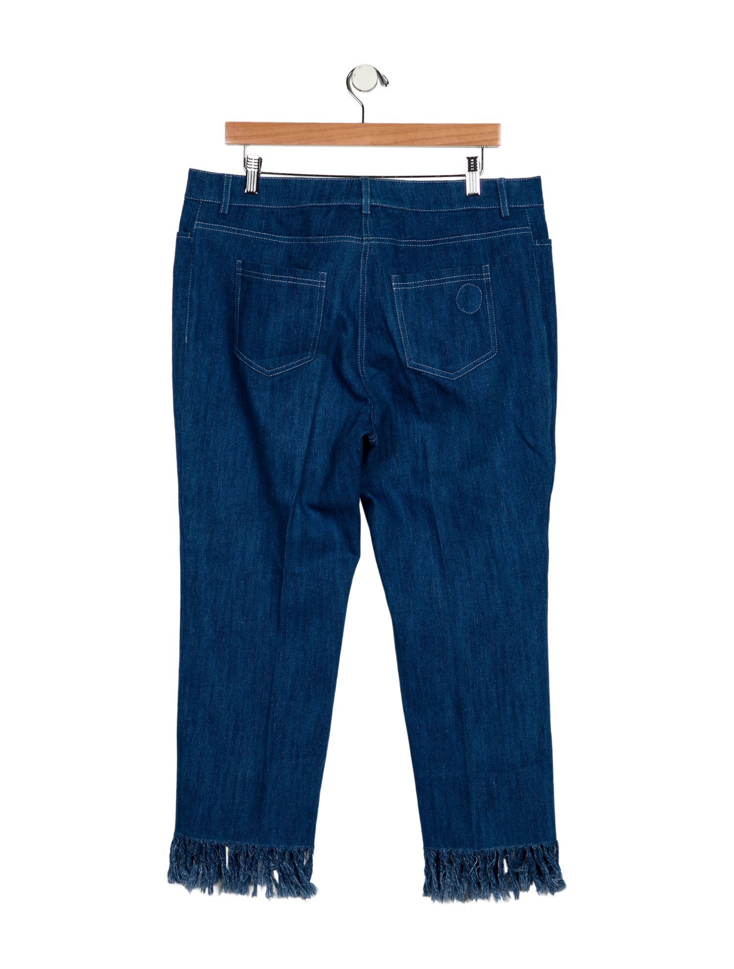 Akris Punto High-Rise Straight Leg Jeans