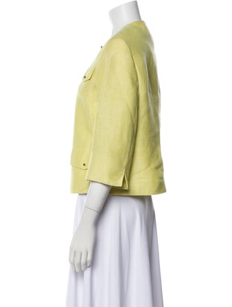 Akris Punto Linen Evening Jacket