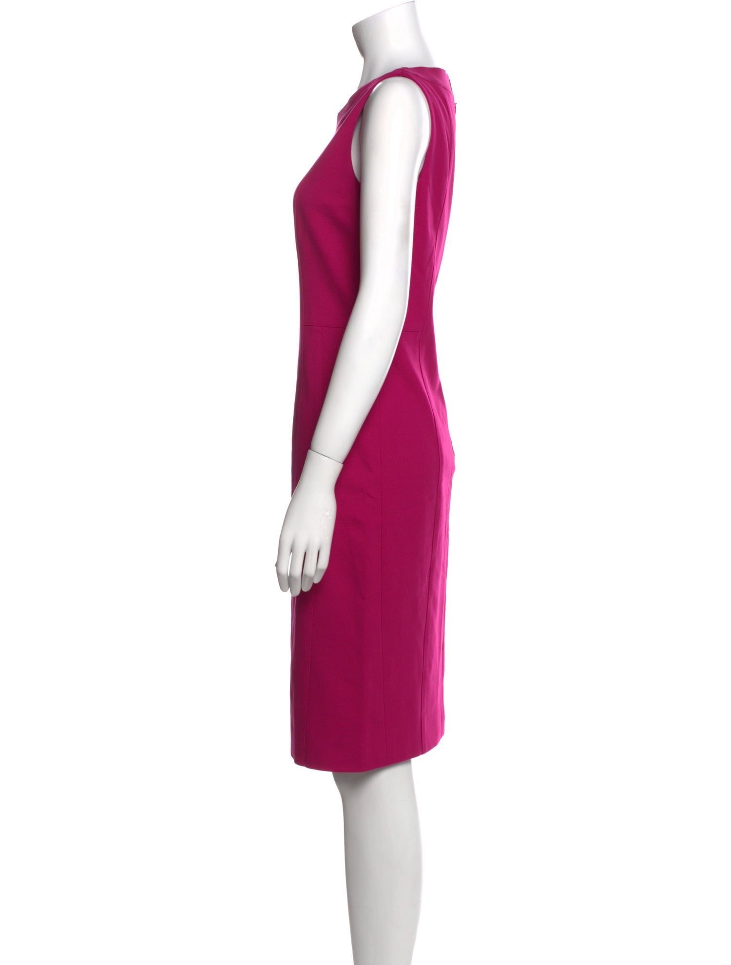 Akris Punto Bateau Neckline Knee-Length Dress