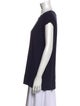 Akris Punto Wool Scoop Neck Top