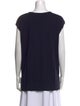 Akris Punto Wool Scoop Neck Top