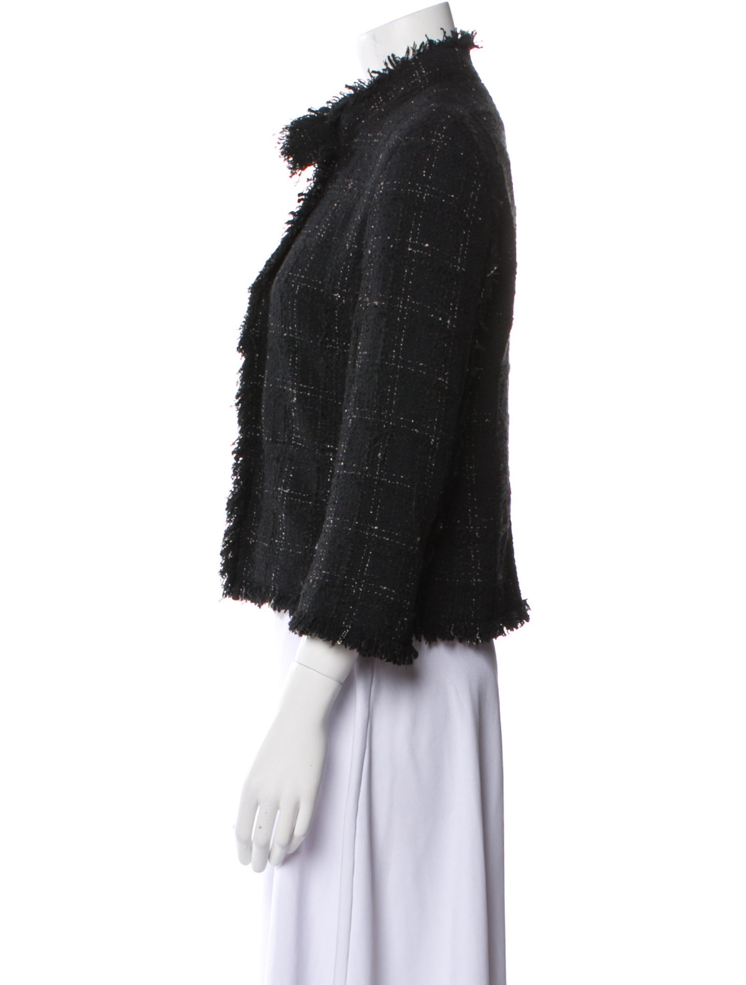 Akris Punto Tweed Pattern Evening Jacket