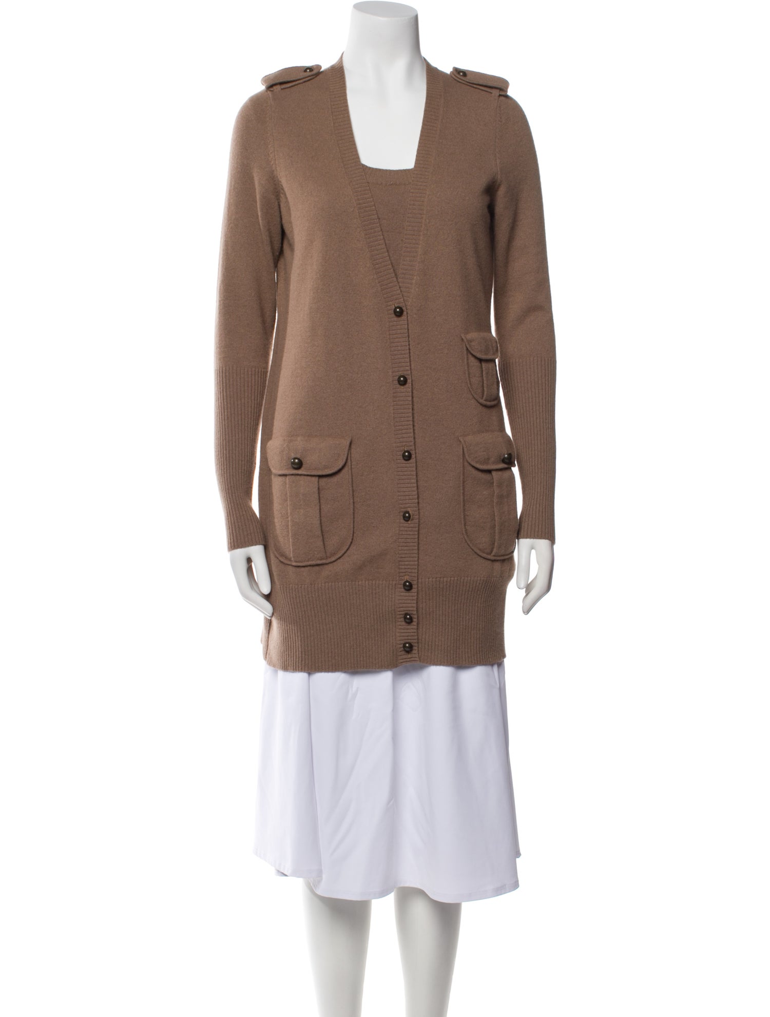 Akris Punto Angora V-Neck Sweater