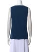 Akris Punto Square Neckline Sleeveless Top