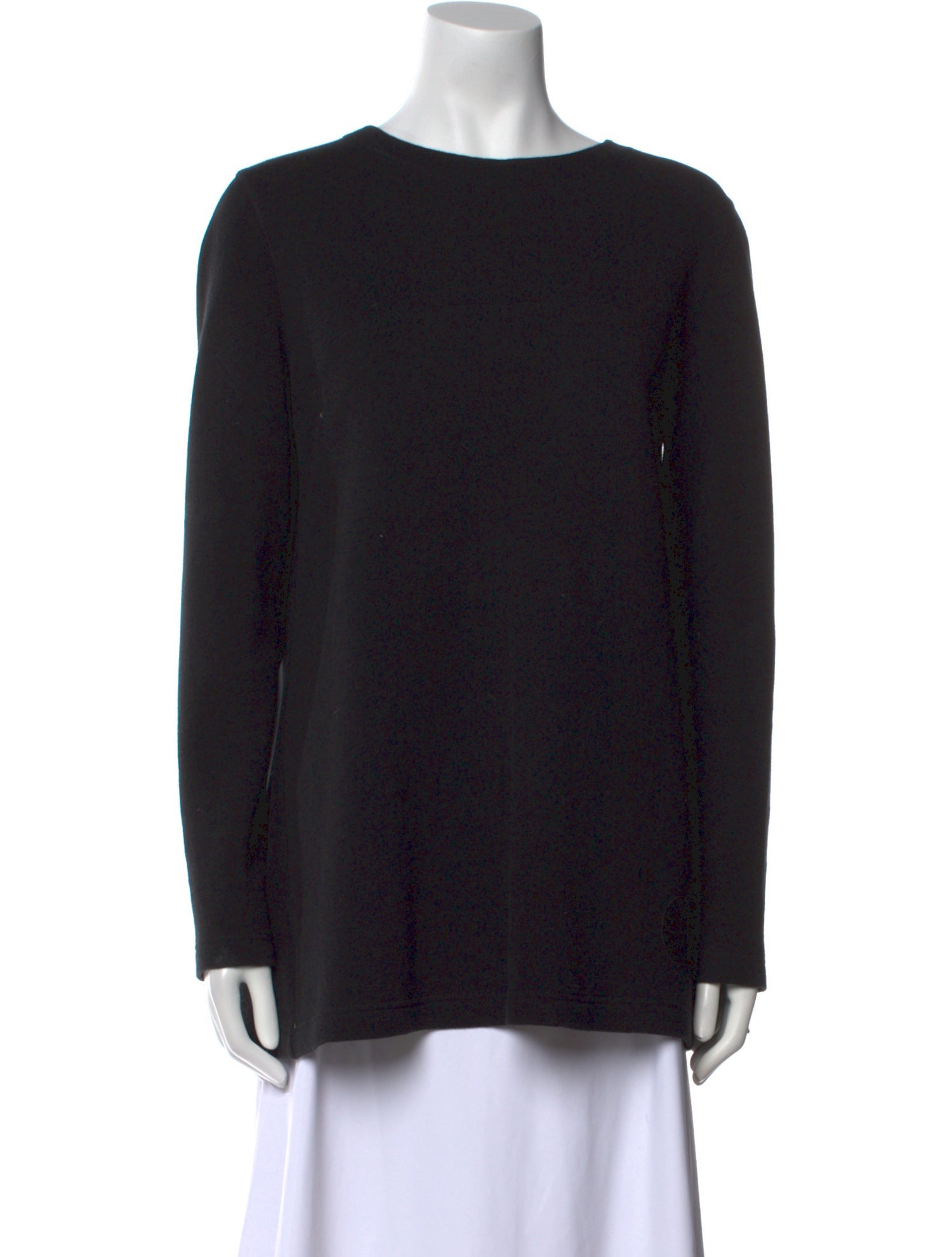 Akris Punto Bateau Neckline Long Sleeve Sweatshirt