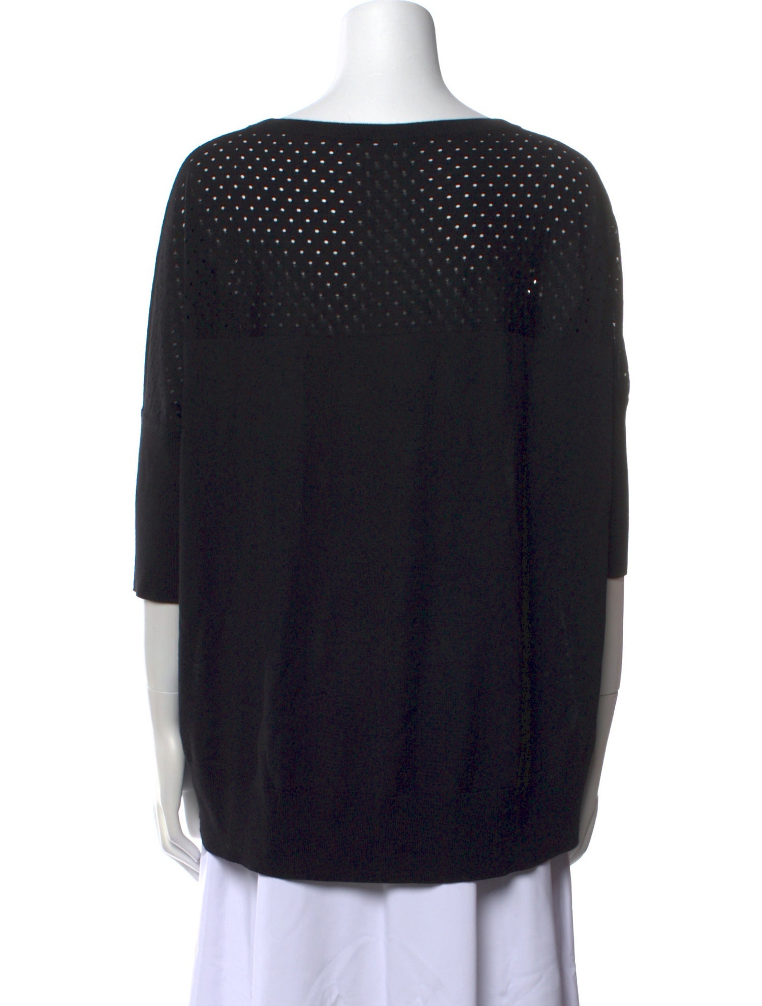 Akris Punto Wool Scoop Neck Sweater