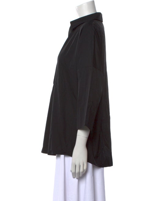 Akris Punto Three-Quarter Sleeve Blouse