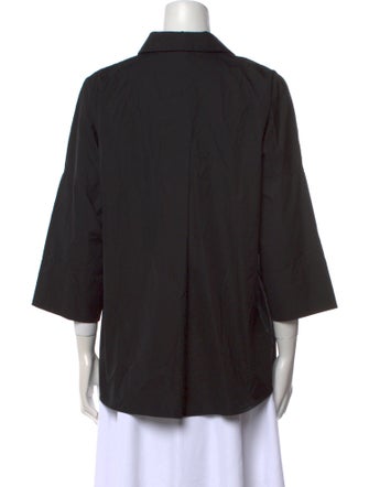 Akris Punto Three-Quarter Sleeve Blouse