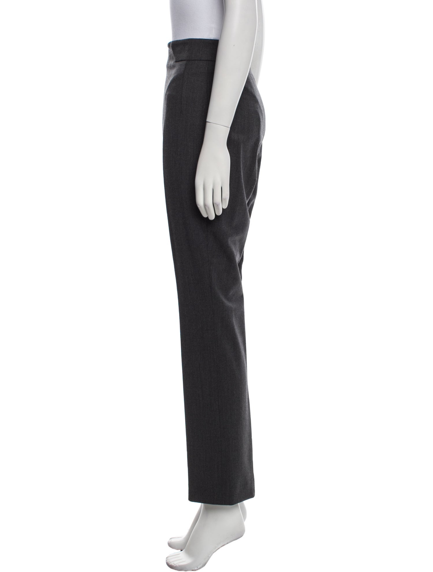 Akris Punto Wool Straight Leg Pants