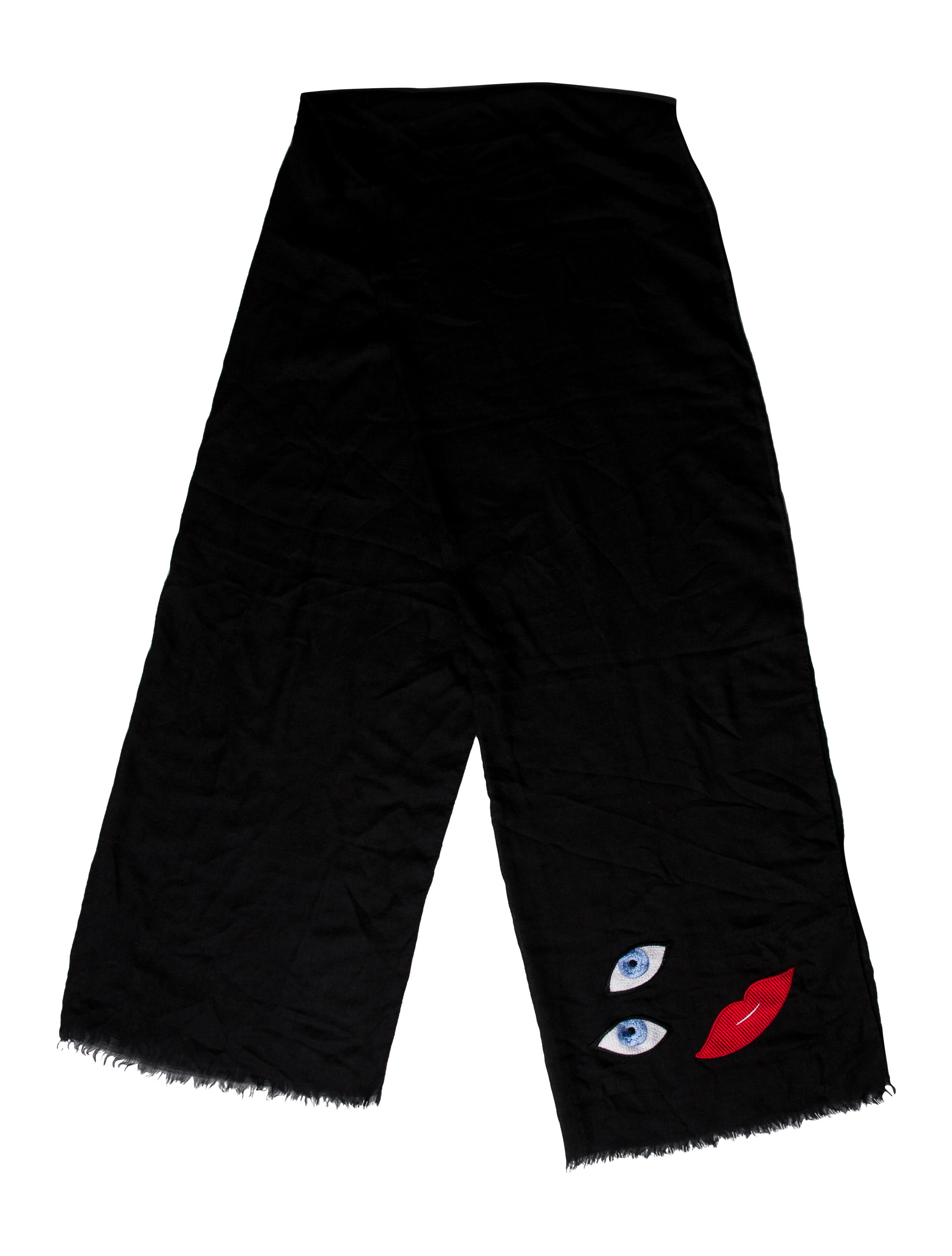 Akris Punto Cashmere Printed Scarf