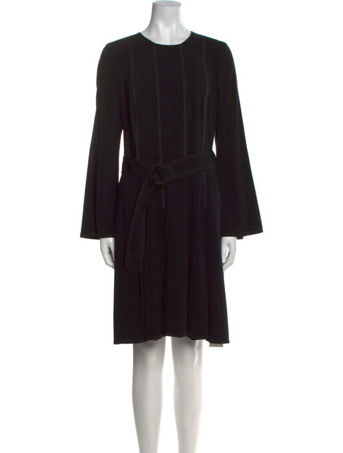 Akris Punto Crew Neck Knee-Length Dress