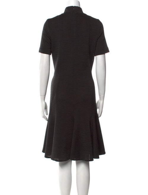 Akris Punto Striped Knee-Length Dress