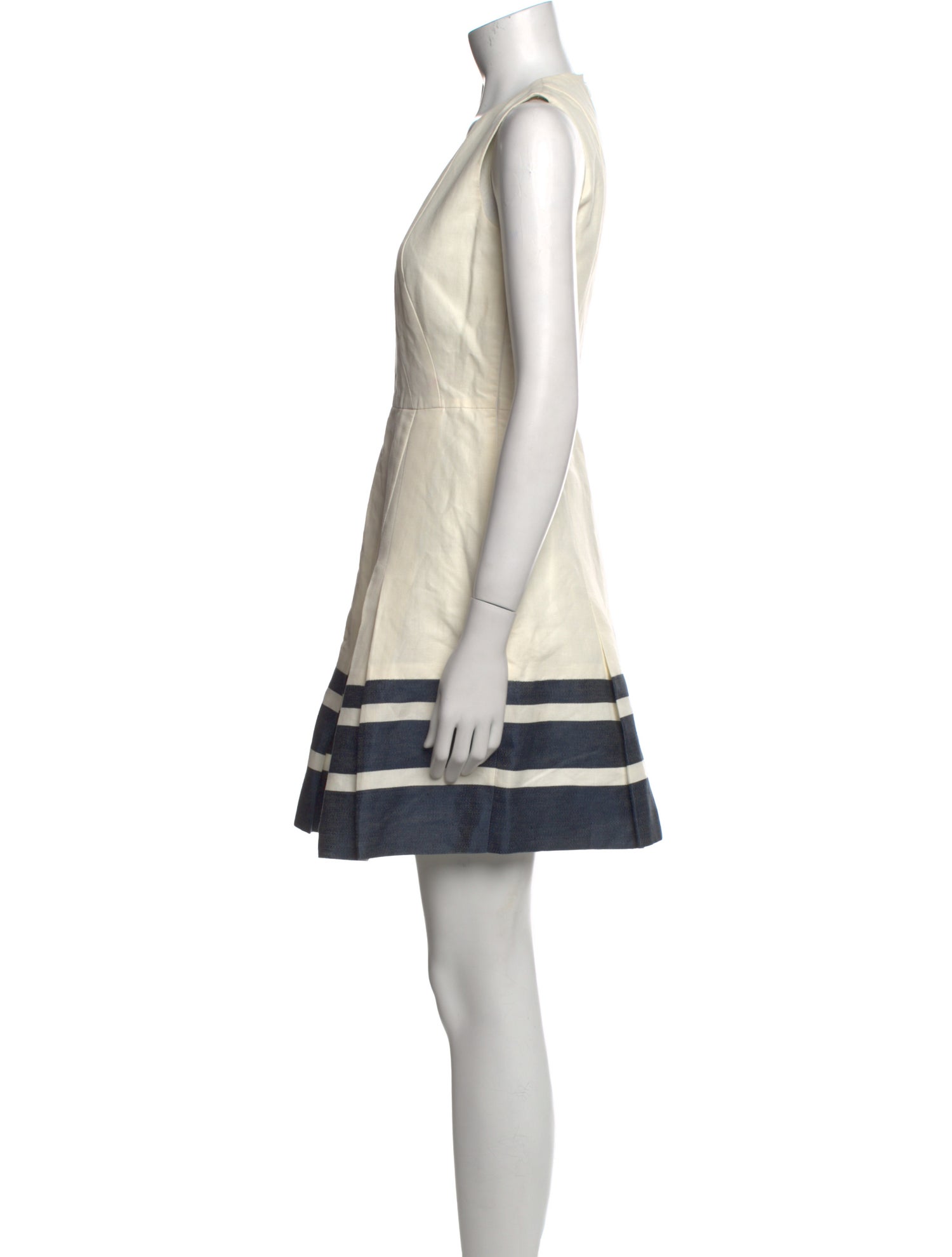 Akris Punto Striped Mini Dress