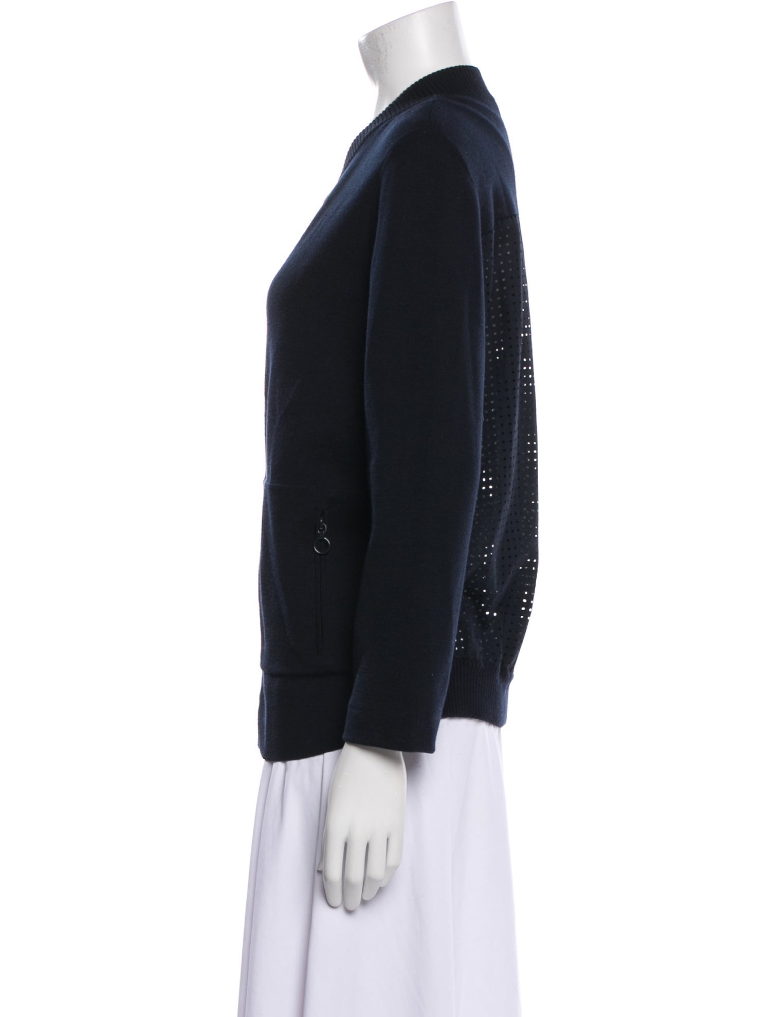 Akris Punto Wool Bomber Jacket