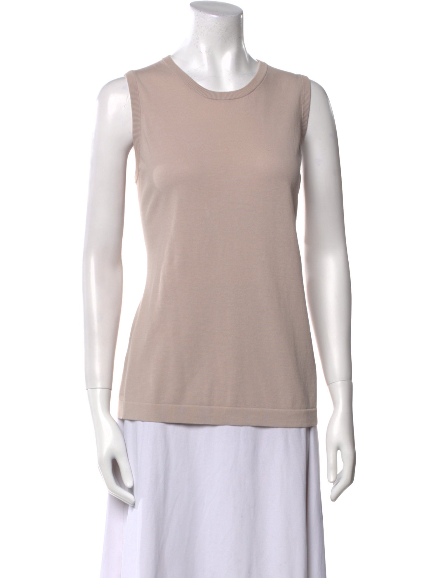 Akris Punto Scoop Neck Sleeveless Top