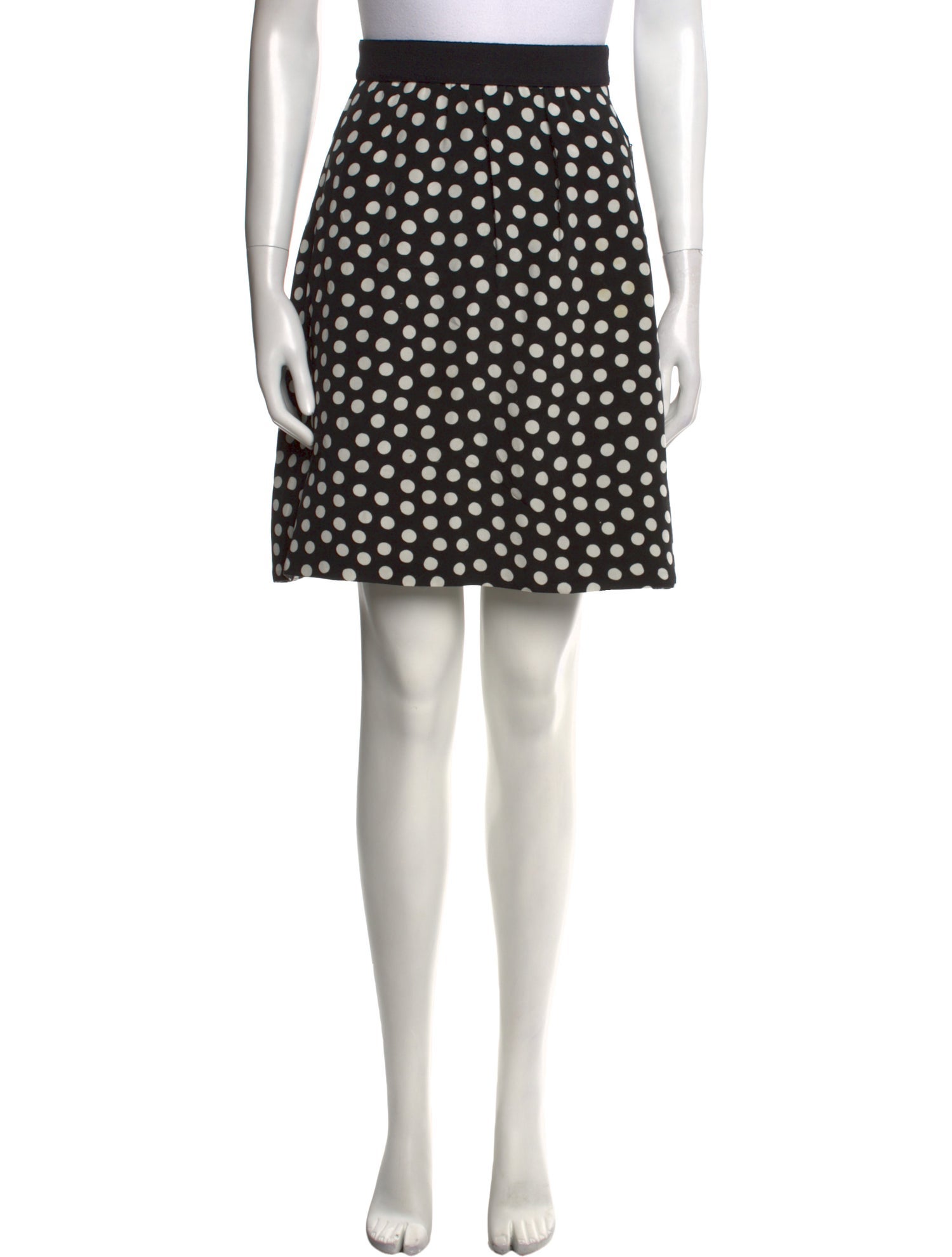 Akris Punto Silk Knee-Length Skirt