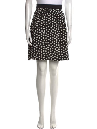 Akris Punto Silk Knee-Length Skirt