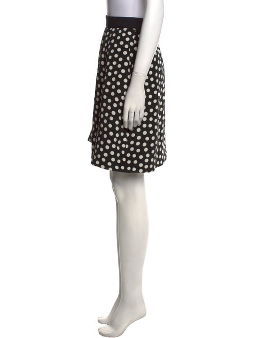 Akris Punto Silk Knee-Length Skirt