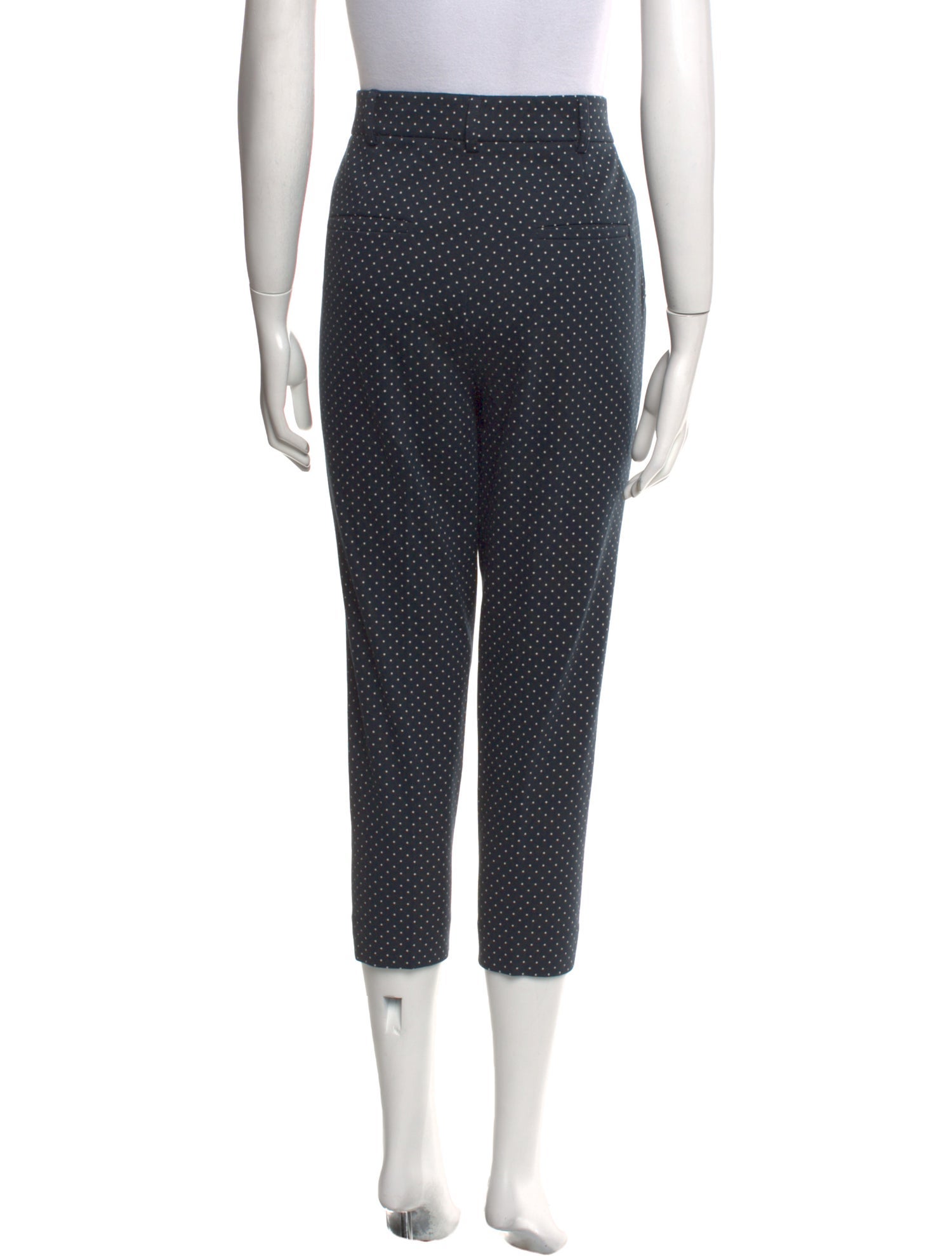 Akris Punto Polka Dot Print Skinny Leg Pants