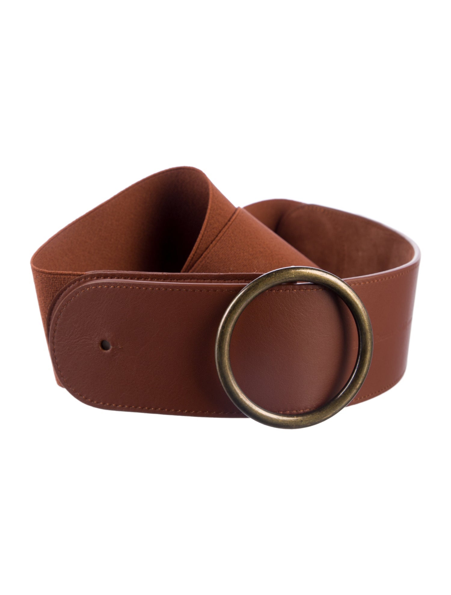 Akris Punto Wide Leather Waist Belt