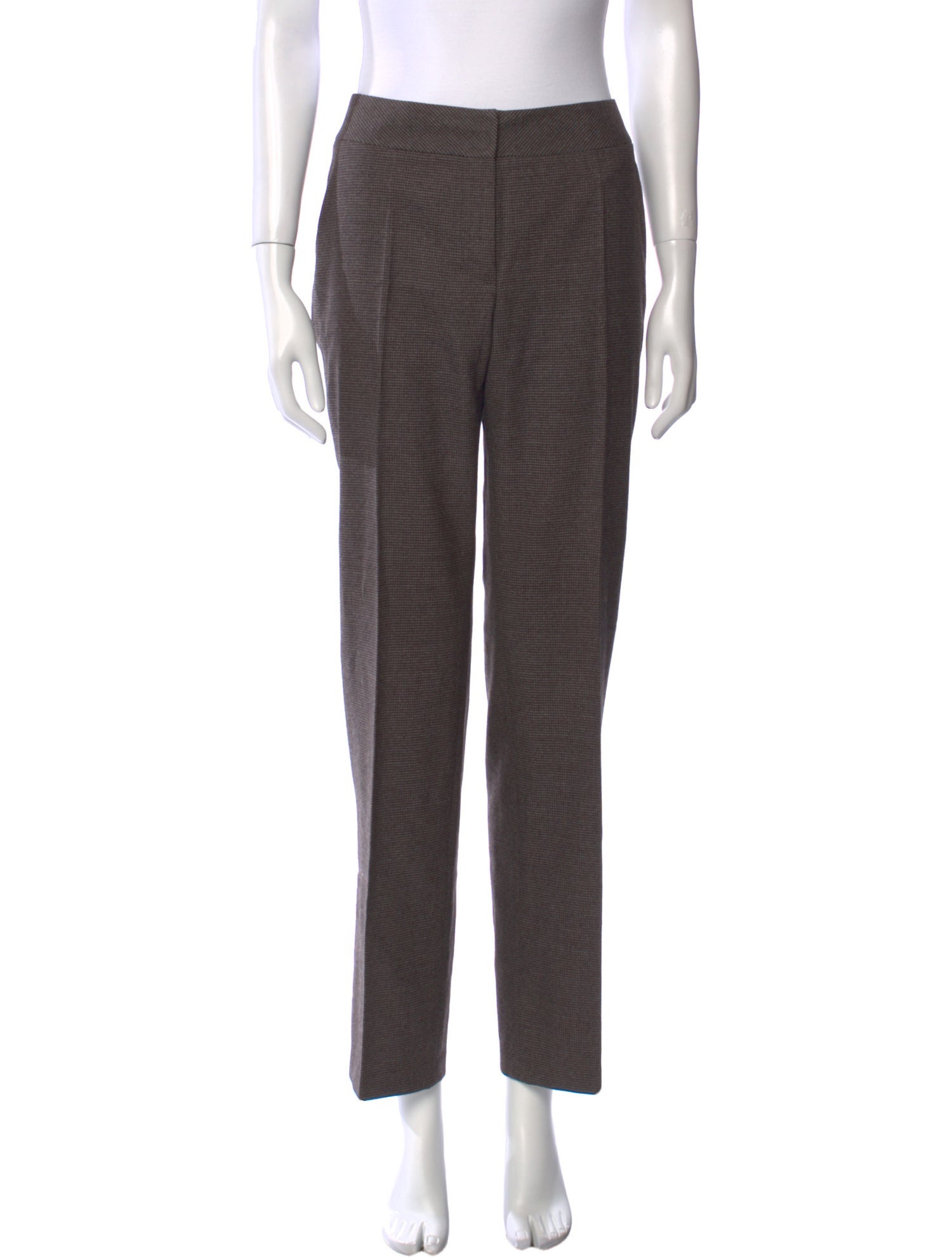 Akris Punto Wool Straight Leg Pants