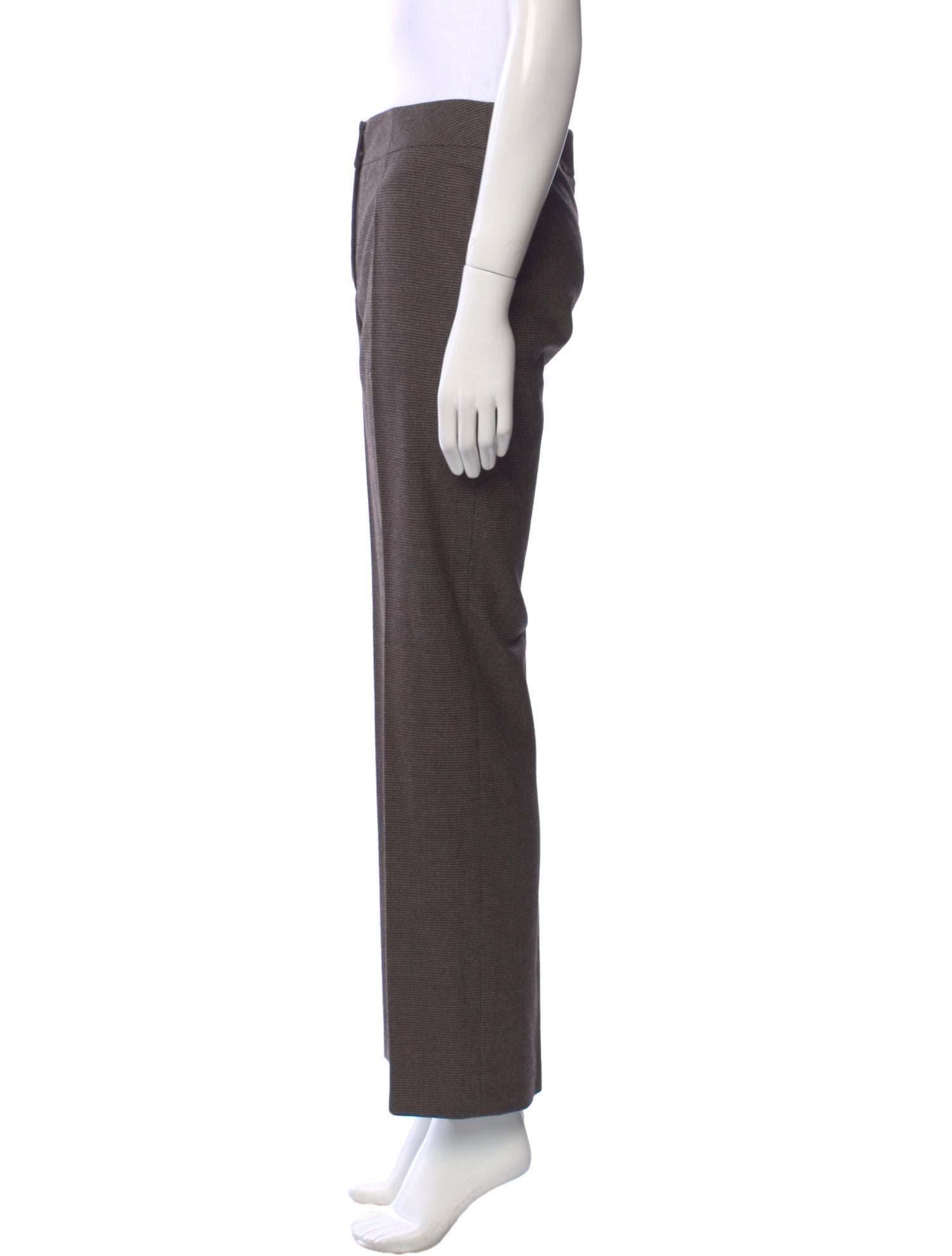 Akris Punto Wool Straight Leg Pants