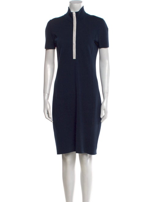 Akris Punto Wool Knee-Length Dress