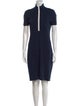 Akris Punto Wool Knee-Length Dress