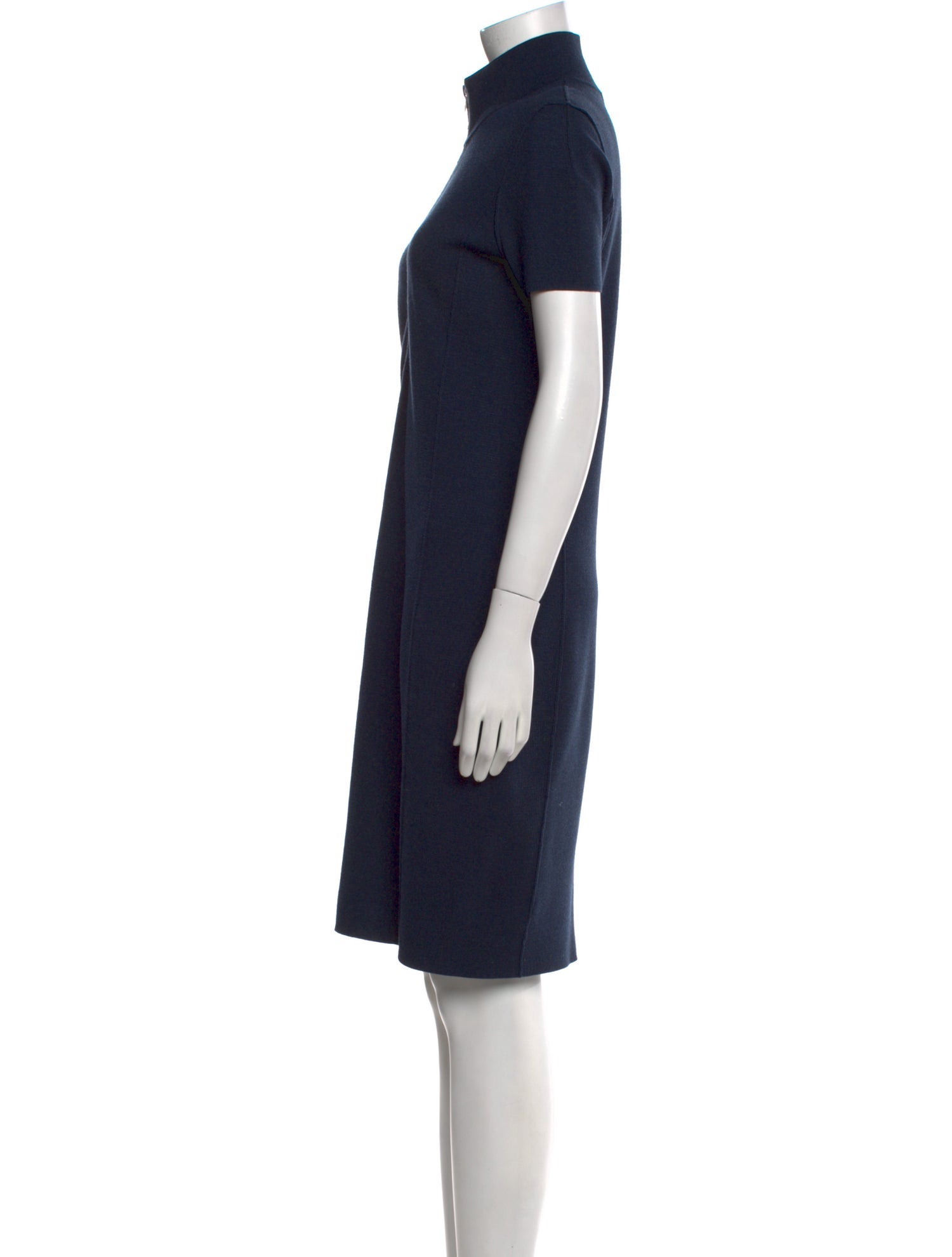 Akris Punto Wool Knee-Length Dress
