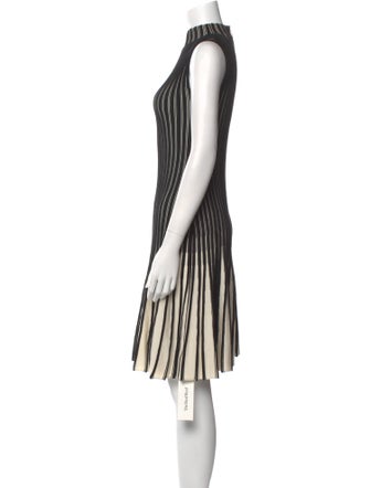 Akris Punto Virgin Wool Mini Dress