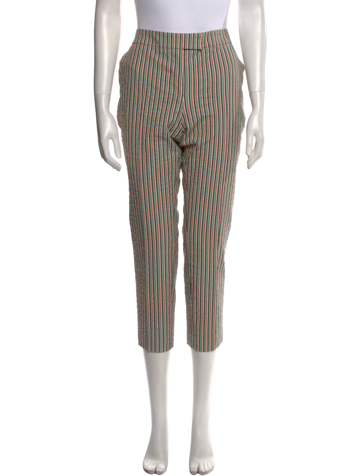 Akris Punto Striped Skinny Leg Pants w/ Tags