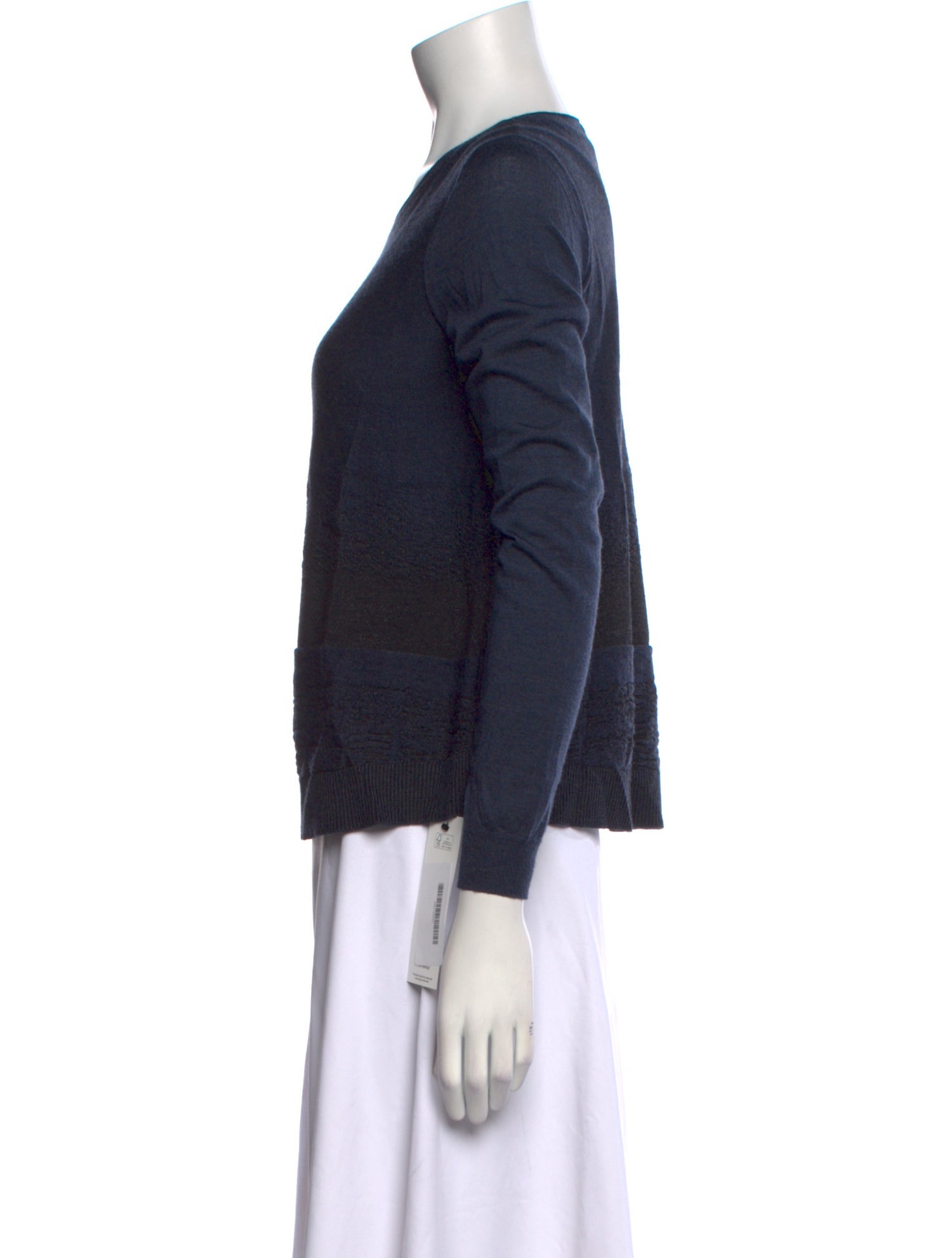 Akris Punto Wool Scoop Neck Sweater