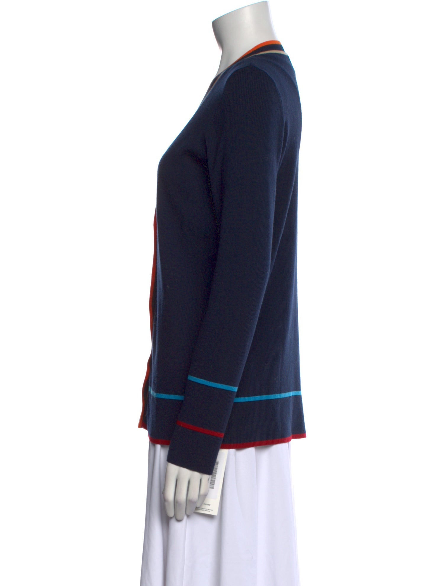 Akris Punto Wool Colorblock Pattern Sweater