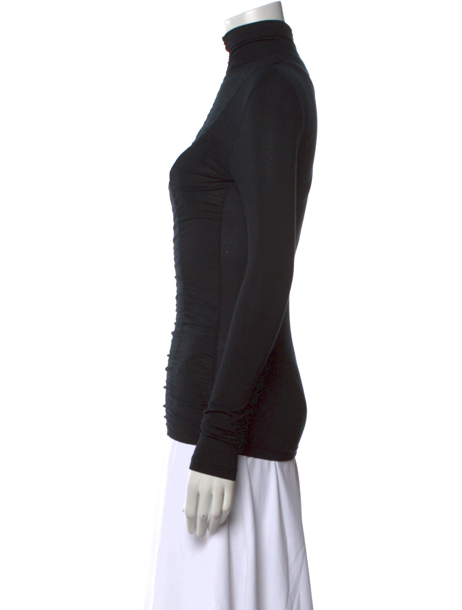 Akris Punto Turtleneck Long Sleeve Top