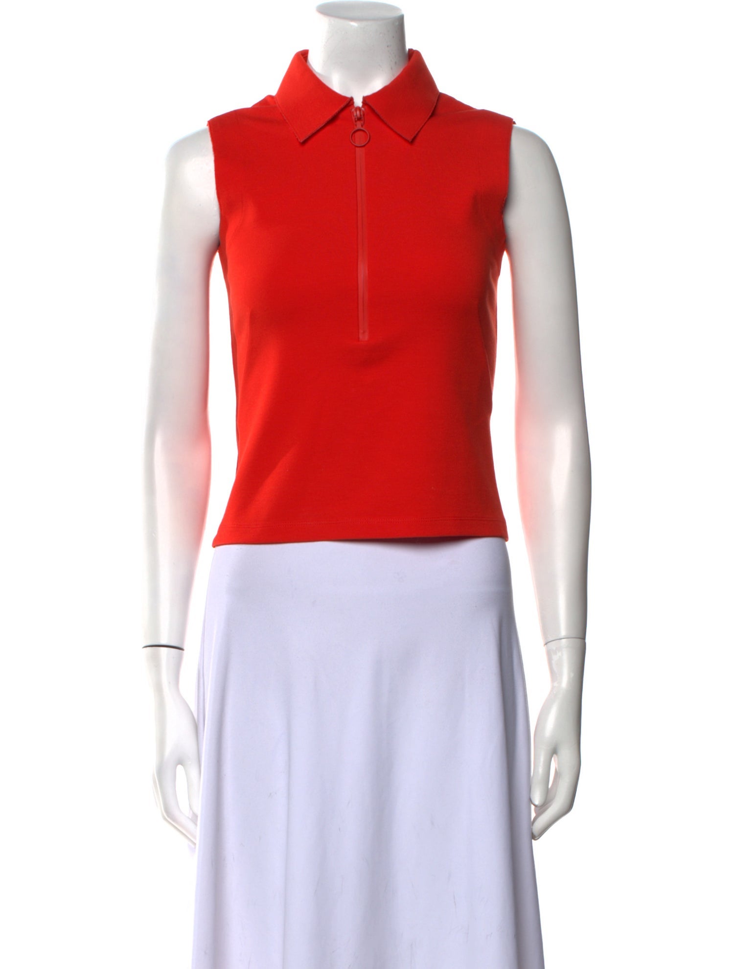 Akris Punto Sleeveless Crop Top