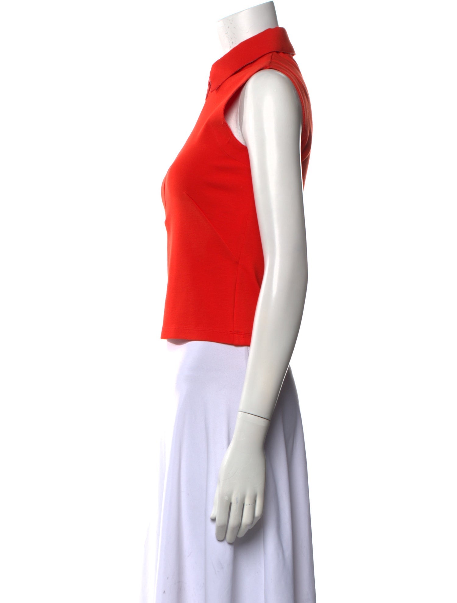Akris Punto Sleeveless Crop Top