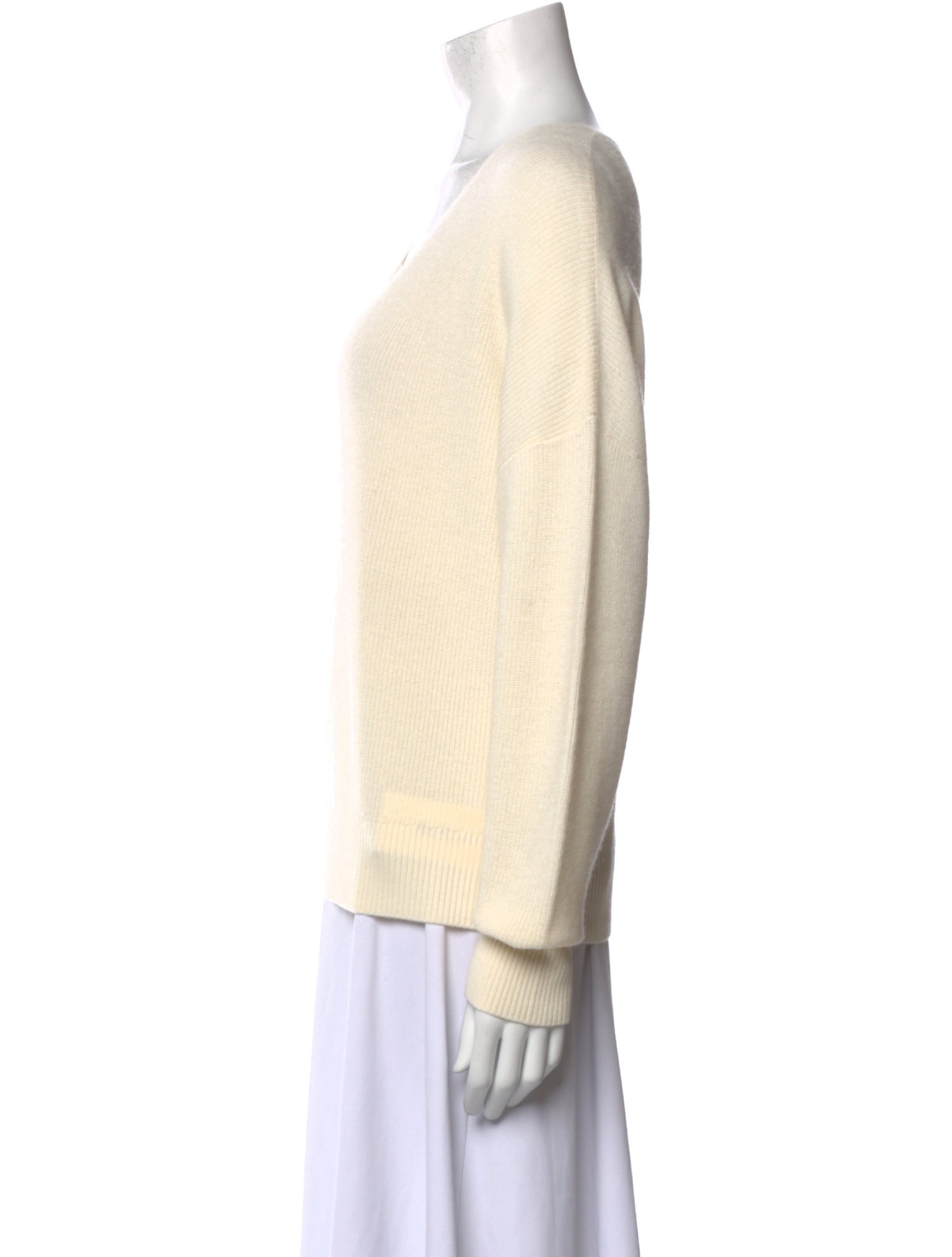 Akris Punto Virgin Wool V-Neck Sweater w/ Tags